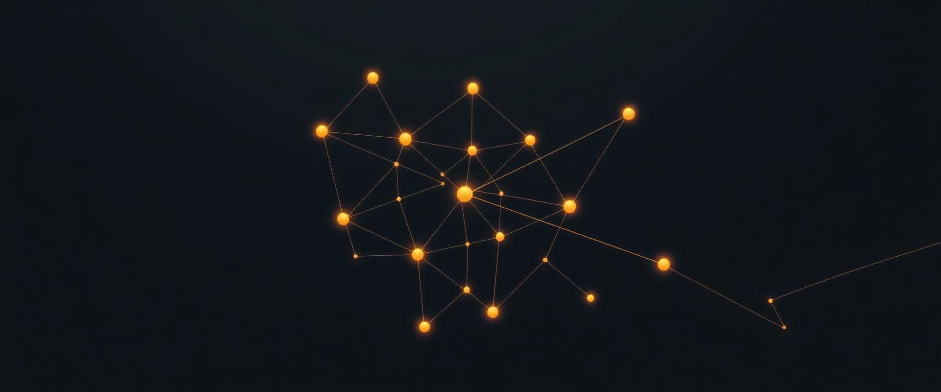 Abstract visualization representing AI adoption and business value alignment