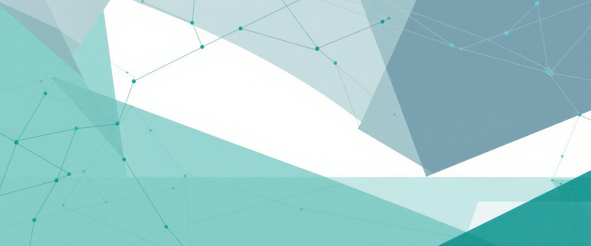 Abstract network visualization representing digital transformation governance